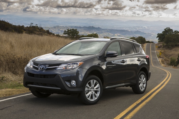 2013 Toyota RAV4 Limited in Magnetic Gray Pearl Color - Static - Front